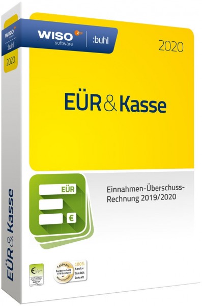 WISO EÜR & Kasse 2020, für die Geschäftsjahre 2019/2020, Win, Download