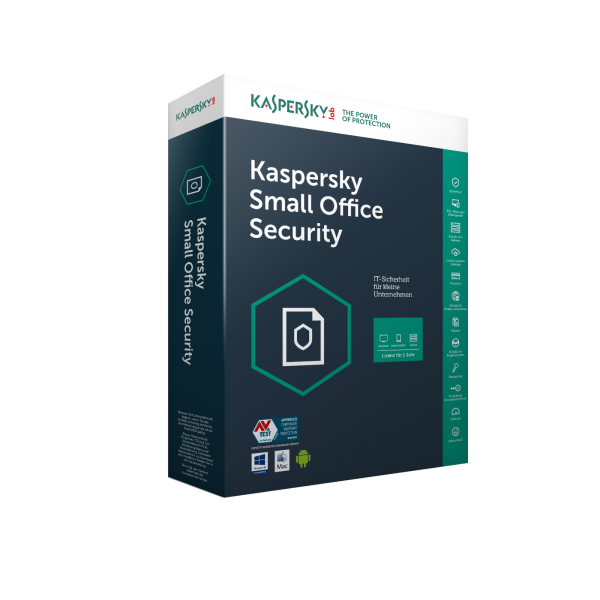 Kaspersky Small Office Security 6 (2022), 5 Geräte + 5 Mobile + 1 Server - 1 Jahr
