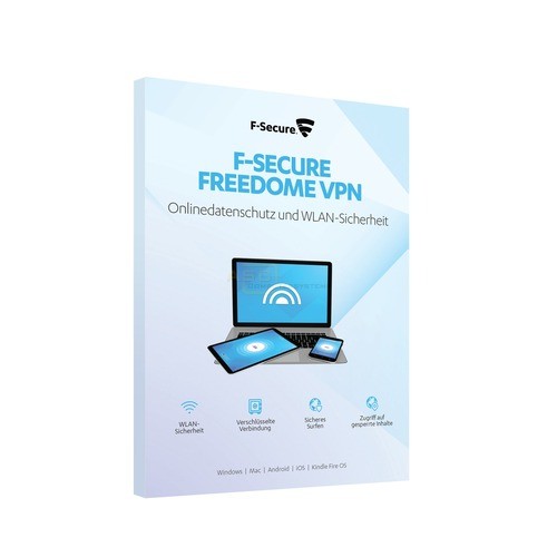 F-Secure Freedome VPN 2022, 1 Jahr, Multi Device/ Mobile, Multilanguage Windows