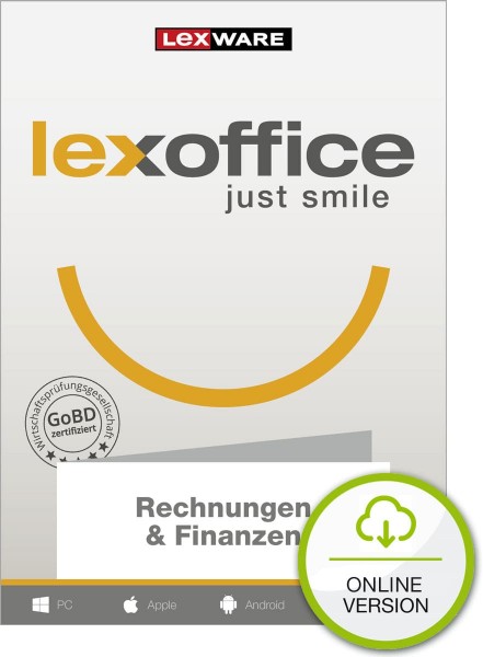 LexOffice Rechnung & Finanzen, 365 Tage Laufzeit, Download