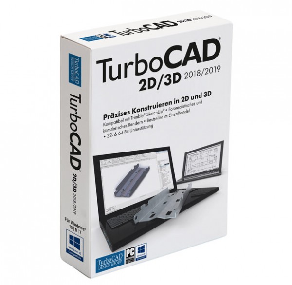 TurboCAD 2D/3D 2018/2019 Vollversion