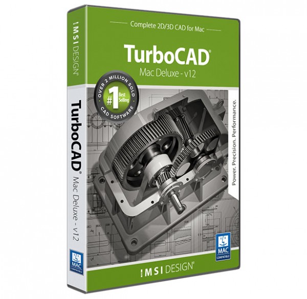 TurboCAD Mac Deluxe 2D/3D V12, English