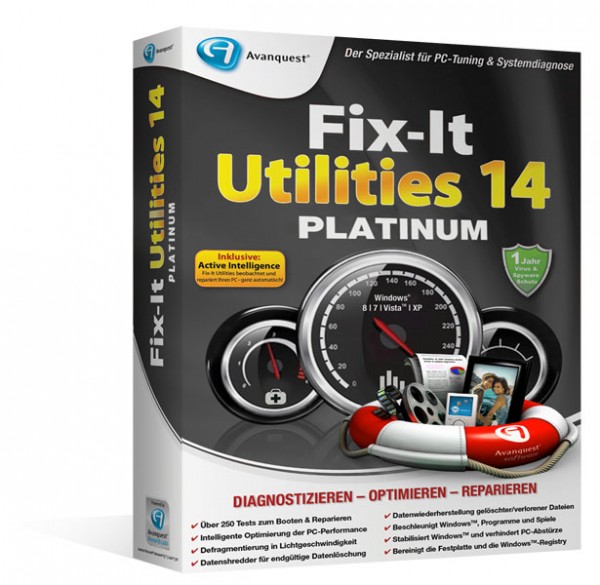 Avanquest Fix-It Utilities 14 Platinum"