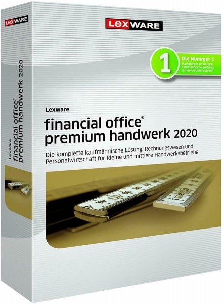 Lexware Financial Office Premium Handwerk 2020, 365 Tage Laufzeit, Download