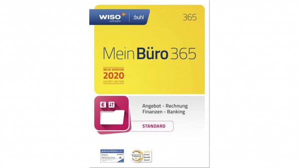 WISO Mein Büro 365 (2020) Standard, Vollversion, Box